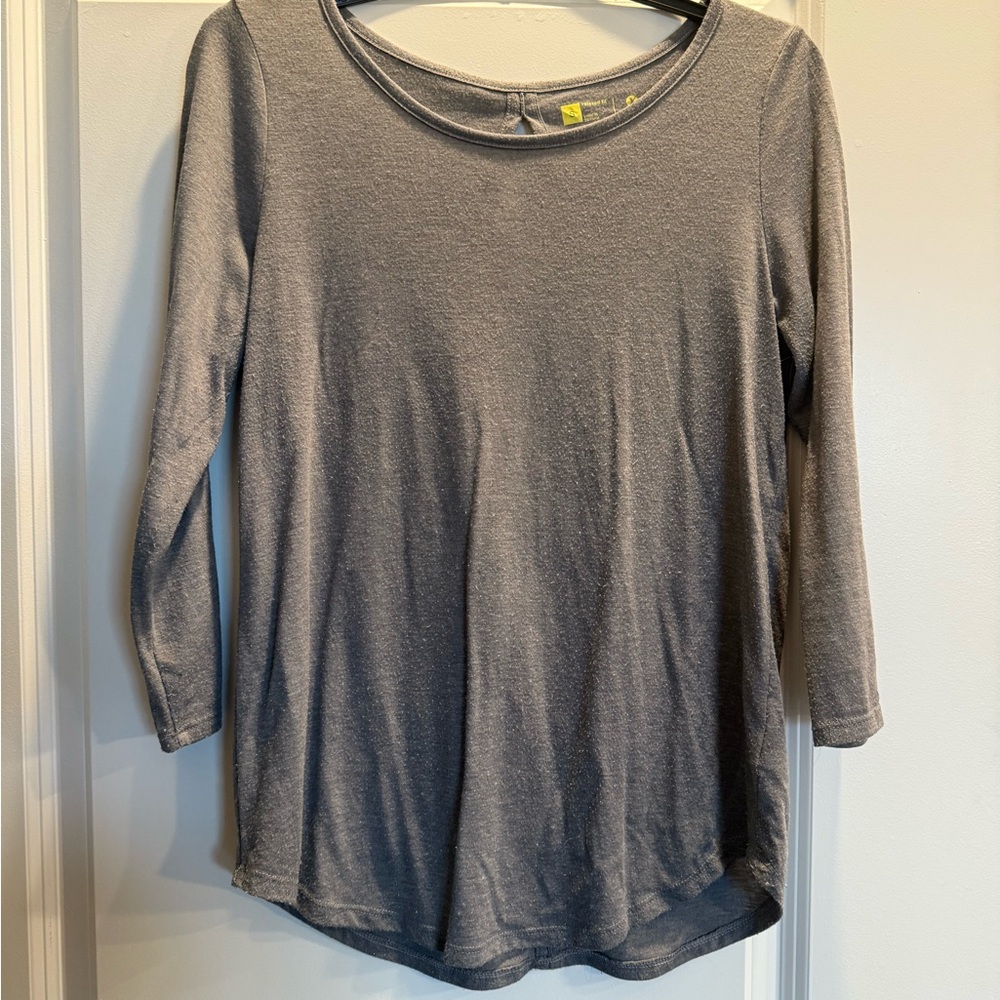 Xersion Women's Long Sleeve Gray Top